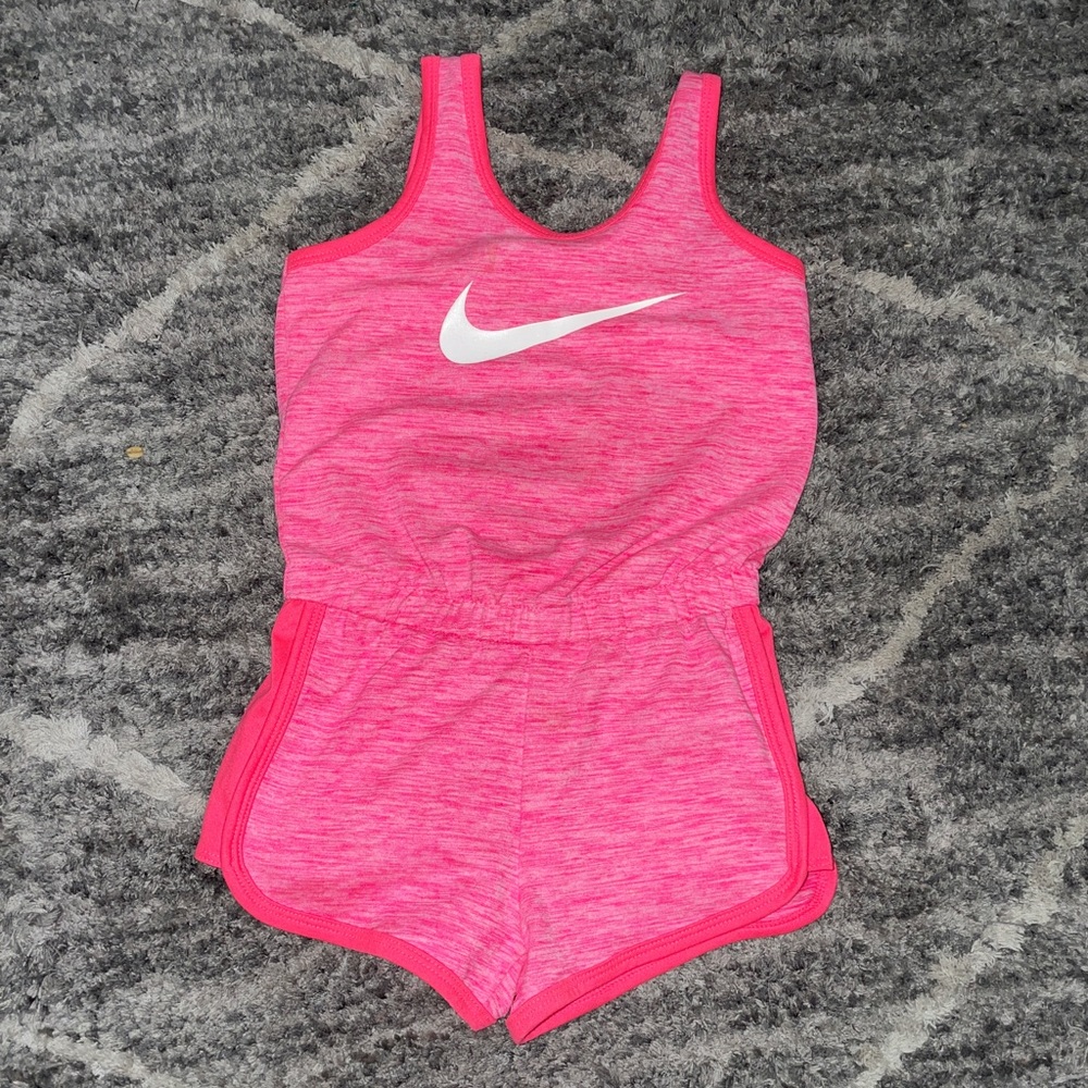 Pink Nike Romper